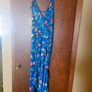 A-line Flora High Slit Dress